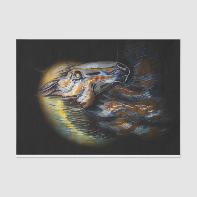 Artistic Horse II Tissue Paper (Front)