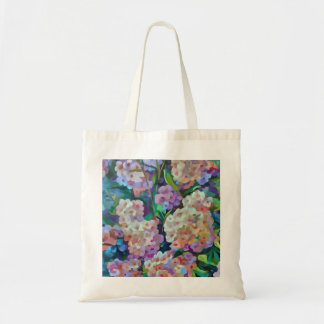 Artistic Hydrangeas Hortensia Floral Abstract Art Tote Bag
