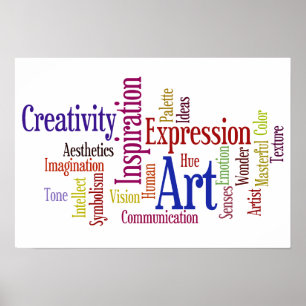 Artistic Inspirations - Art and Creativity Poster