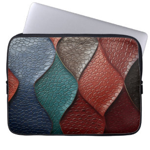 Artistic Leather Texture Art designs Laptop Sleeve
