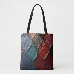 Artistic Leather Texture Art designs Tote Bag