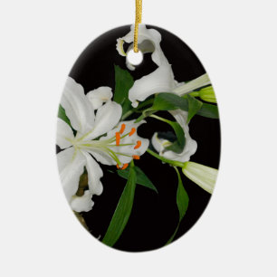 Artistic Lily Collection-1 Ceramic Tree Decoration
