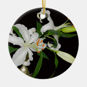 Artistic Lily Collection-1 Ceramic Tree Decoration