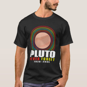 Artistic Little Pluto Artwork T-Shirt