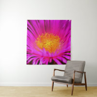 Artistic Magenta Pink Aster Flower Floral Art