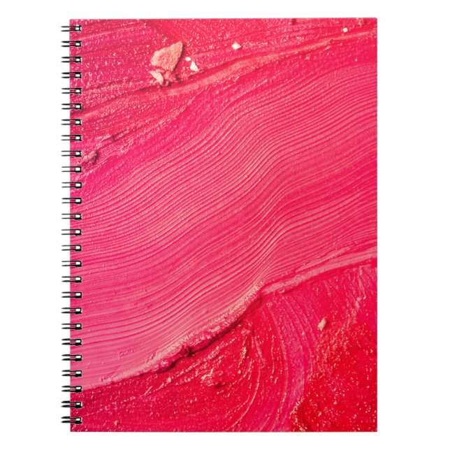 Artistic Make-Up: Colourful Creative Composition. Notebook (Front)