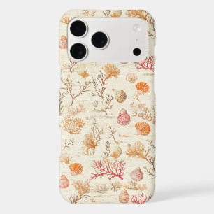 Artistic Marine Coral Seashell Terracotta Ivory