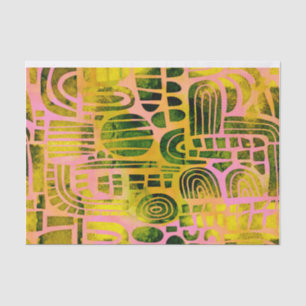 Artistic Modern Abstract Tissue Paper