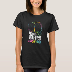 Artistic Motivational Achievements Illustration T-Shirt