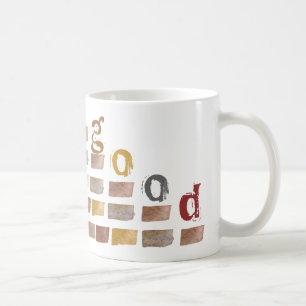 Artistic Mug in Earth Tone Colours