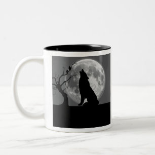 Artistic Nature and Full Moon Mug