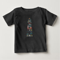 Artistic Ocean Lighthouse Sea Life Stars Planets