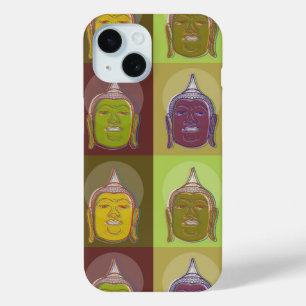 Artistic Oriental Buddha Zen Asian Pop Art Modern iPhone 15 Case