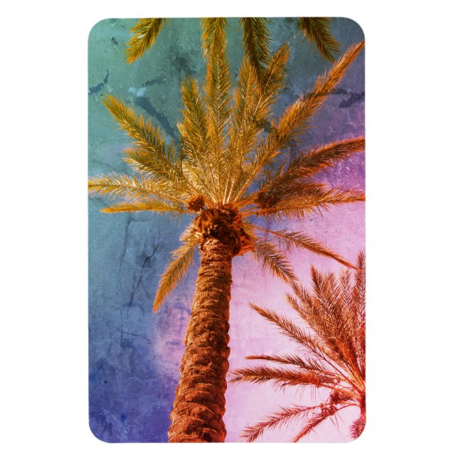 Artistic Palm Tree Magnet (Vertical)