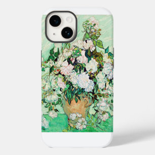 Artistic Passion: Roses by Vincent Van Gogh iPhone 14 Case