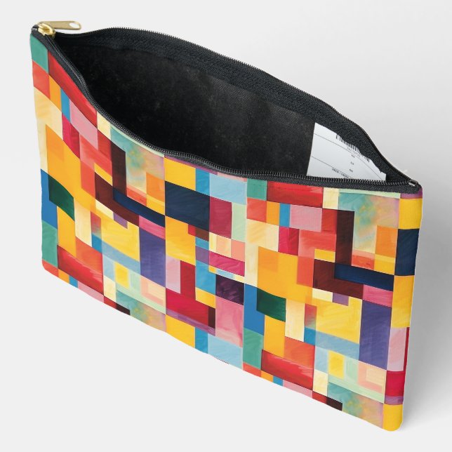 Artistic Pattern Art Is My Favourite Subject Accessory Pouch (Open)