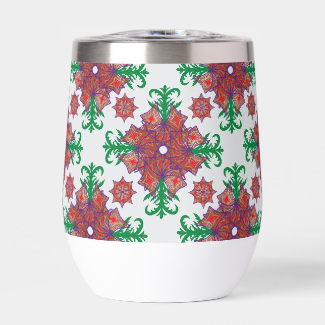 Artistic Pattern Coffee Mug – Stylish Kitchenware  (Front)