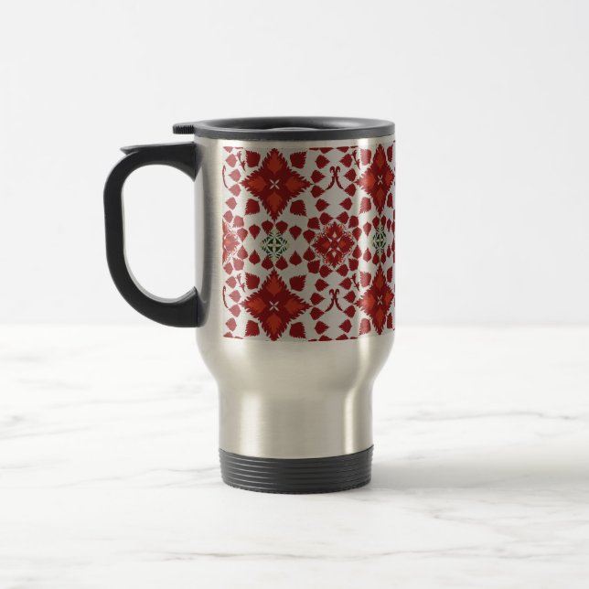 Artistic Pattern Coffee Mug – Stylish Kitchenware  (Left)