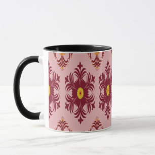 Artistic Pattern Coffee Mug – Stylish Kitchenware 