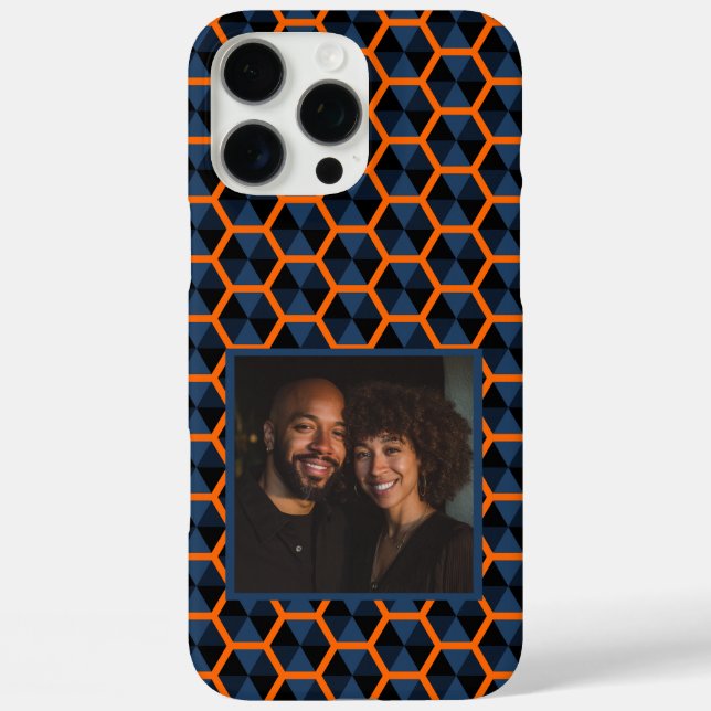 Artistic Personal Gifts Hexagon Pattern  Case-Mate iPhone Case (Back)