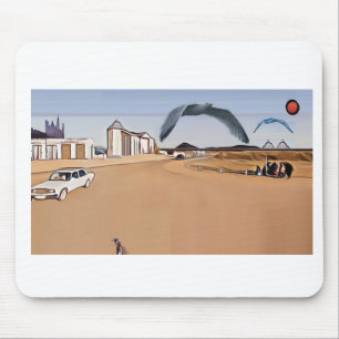 Artistic Picture Arid Town Mouse Mat
