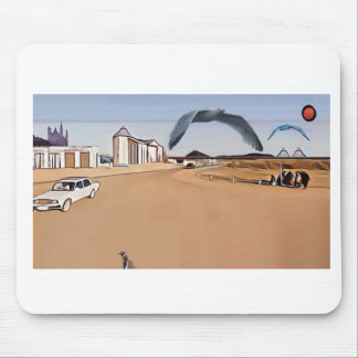 Artistic Picture Arid Town Mouse Mat