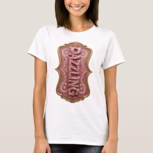 Artistic Pink DAZZLING Graphic Design T-Shirt