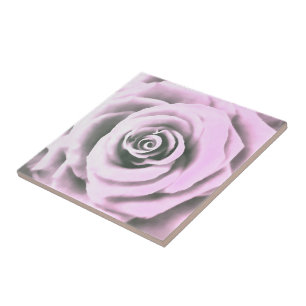Artistic Pink Rose rb Tile
