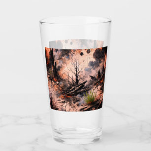 Artistic Pint Glass for Unique Style