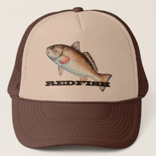 Artistic Redfish Trucker Hat