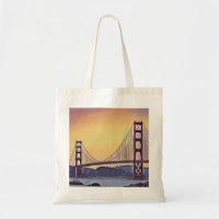 Artistic Rendition of the Golden Gate Bridge