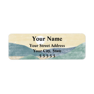 Artistic Return Address Labels