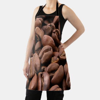 Artistic Roasted Coffee Beans Apron