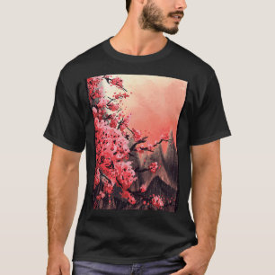 Artistic Sakura Cherry Blossom T-Shirt