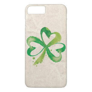 Artistic Shamrock Brushstrokes iPhone 8 Plus/7 Plus Case