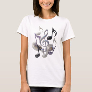Artistic Silver ABSTRACT ART Graphic Design T-Shirt
