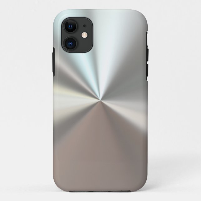 artistic silver metal iPhone 5 case (Back)