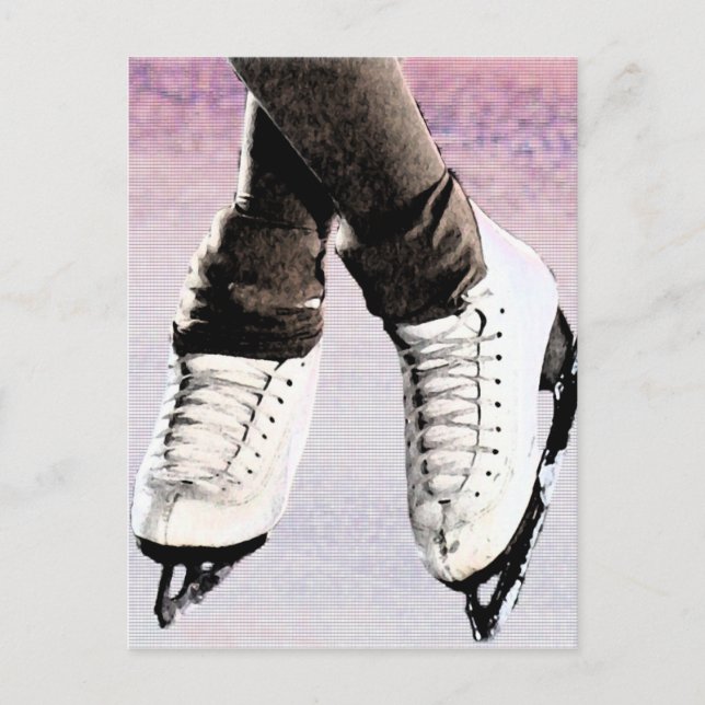 Artistic Skates Postcard (Front)
