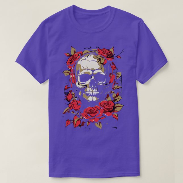 artistic skull T-Shirt (Design Front)