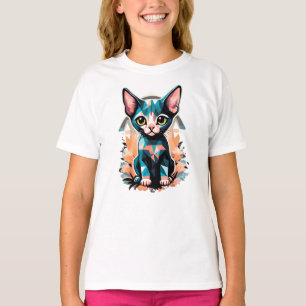 Artistic sphynx cat T-Shirt
