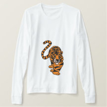 Artistic Stalking Tiger Art