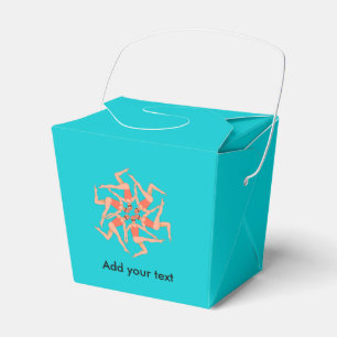 Artistic swimmers performing a synchro dance favour box