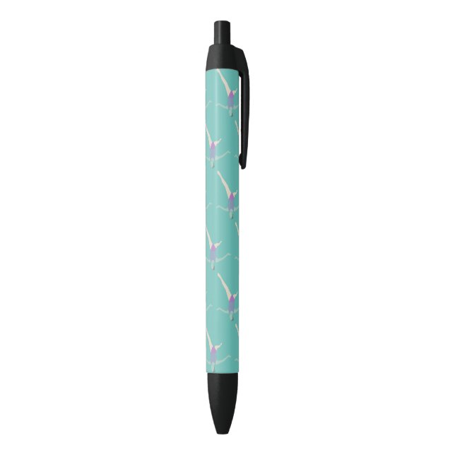 Artistic Swimming Black Ink Pen (Bottom (Vertical))