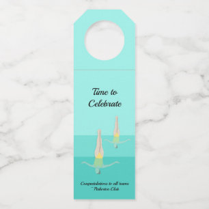 Artistic Swimming Bottle Tag
