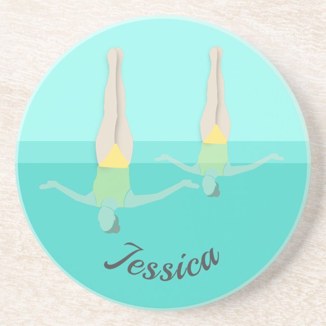 Artistic Swimming Coaster (Front)