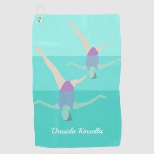 Artistic Swimming Golf Towel