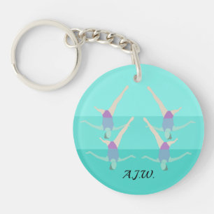 Artistic Swimming Key Ring