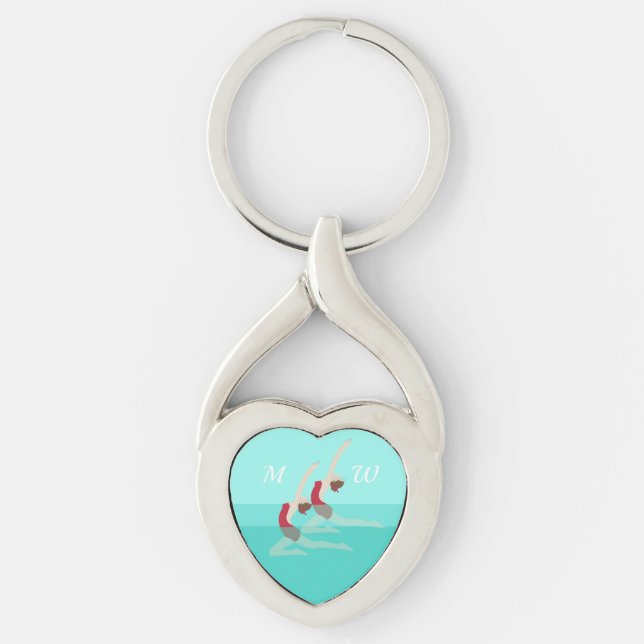 Artistic Swimming Key Ring (Front)