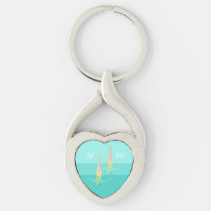 Artistic Swimming Key Ring