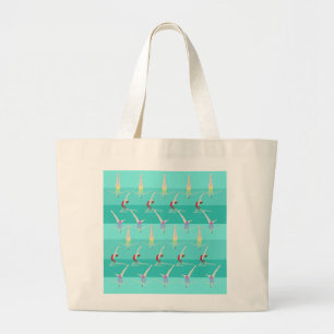 Artistic Swimming Large Tote Bag